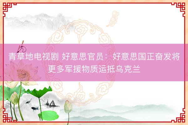 青草地电视剧 好意思官员：好意思国正奋发将更多军援物质运抵乌克兰