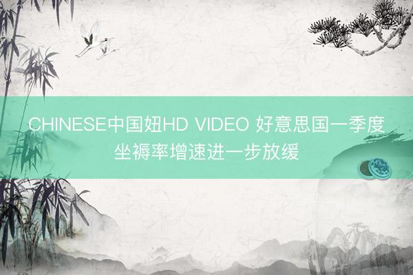 CHINESE中国妞HD VIDEO 好意思国一季度坐褥率增速进一步放缓
